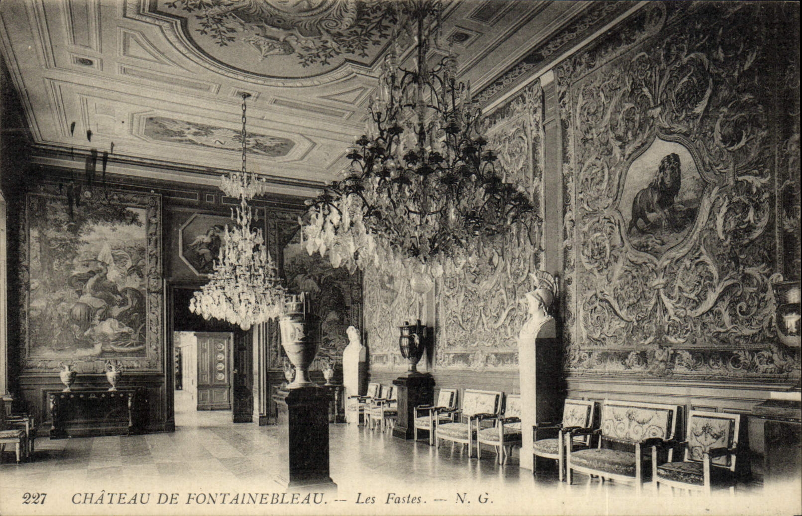 CPA Chateau De Fontainebleau Les Fastes