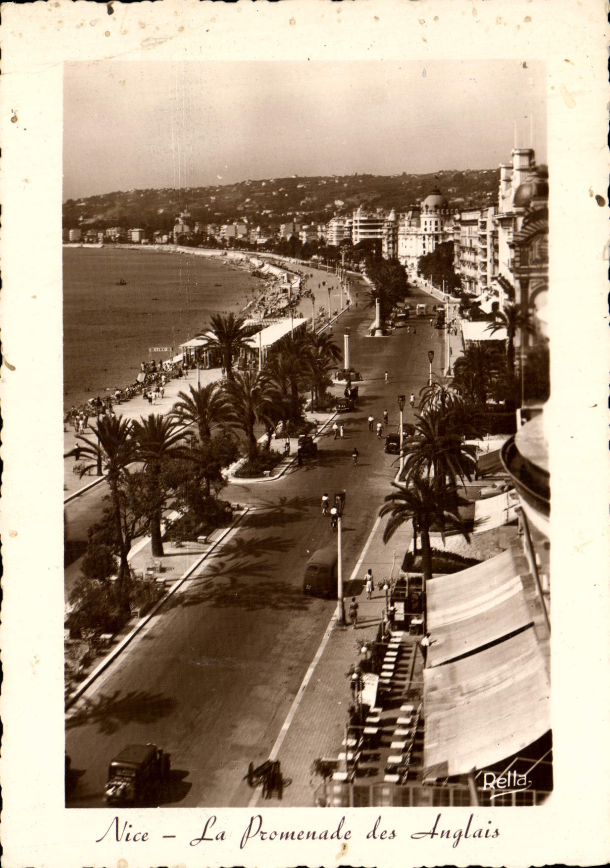 MODERN CARD Nice Promeande English