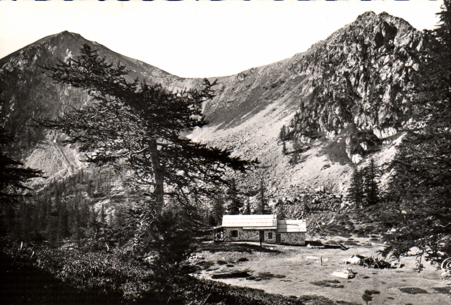 POSTAL MODERNA San Martín Vesubie el refugio de Addus