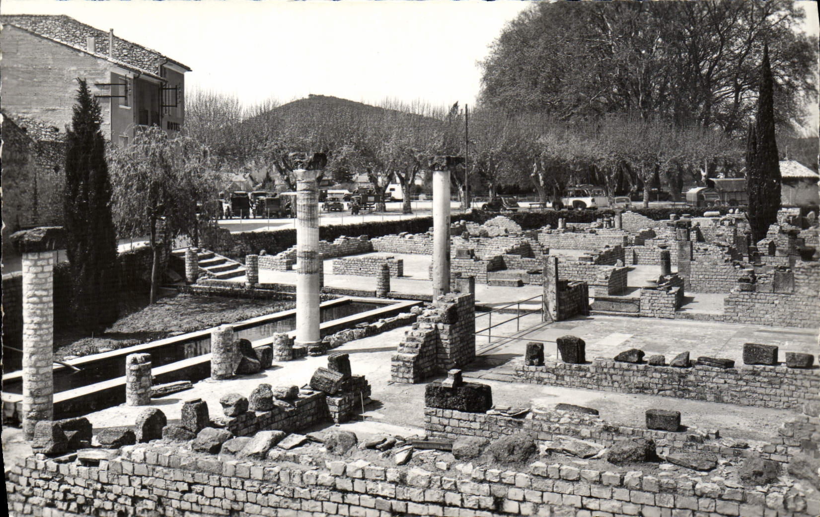 MODERN CARD Vaison the Roman the House of Messii