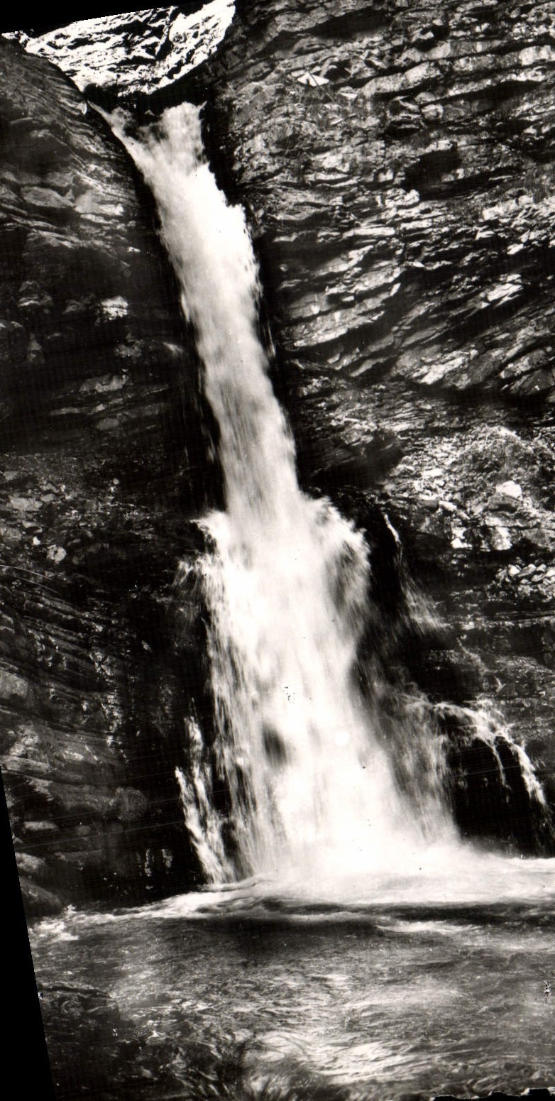 MODERN CARD Colmaris the Alps Cascades of the Lance