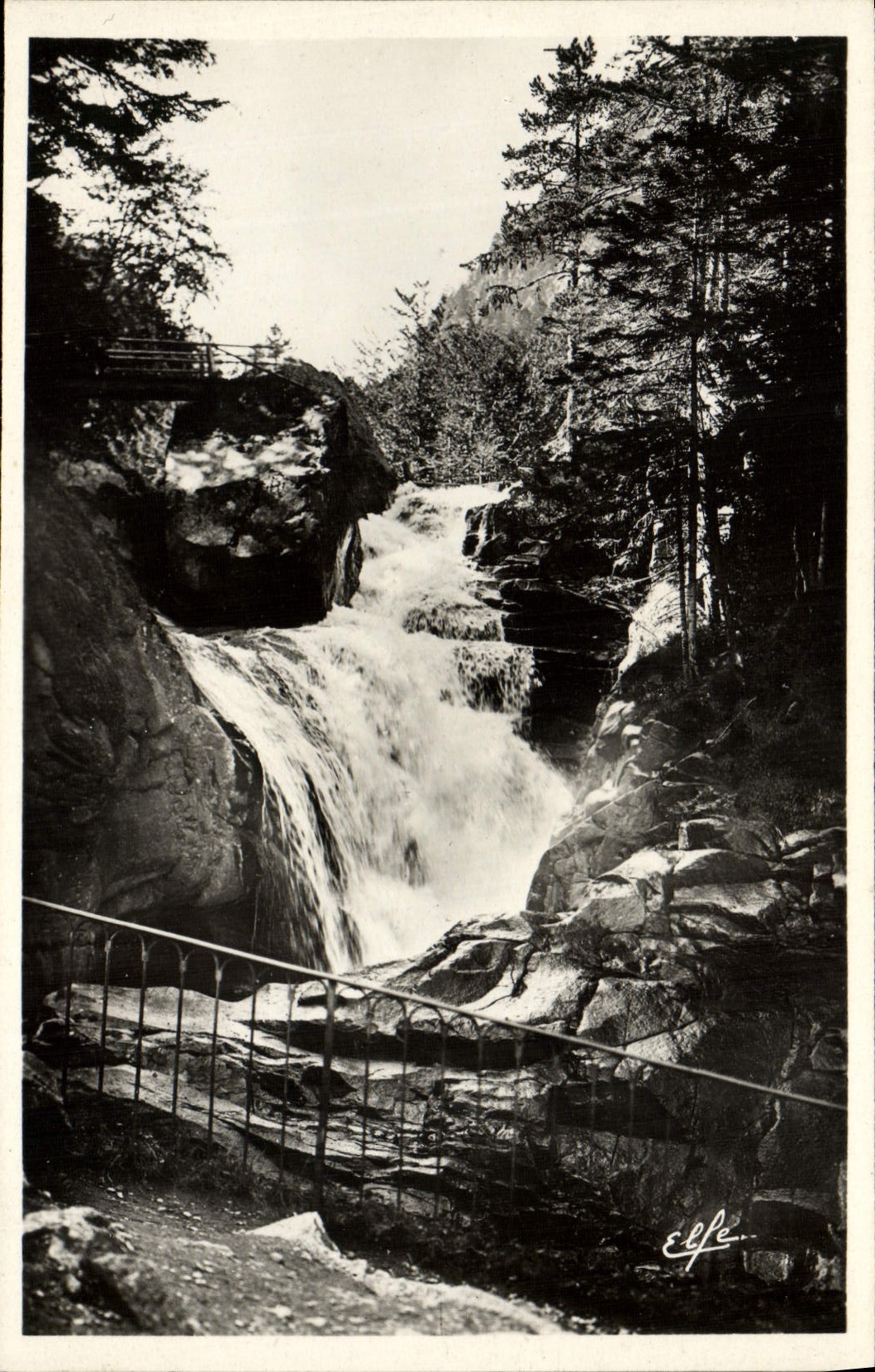 CPM Cauterets Cascade du Cerisey