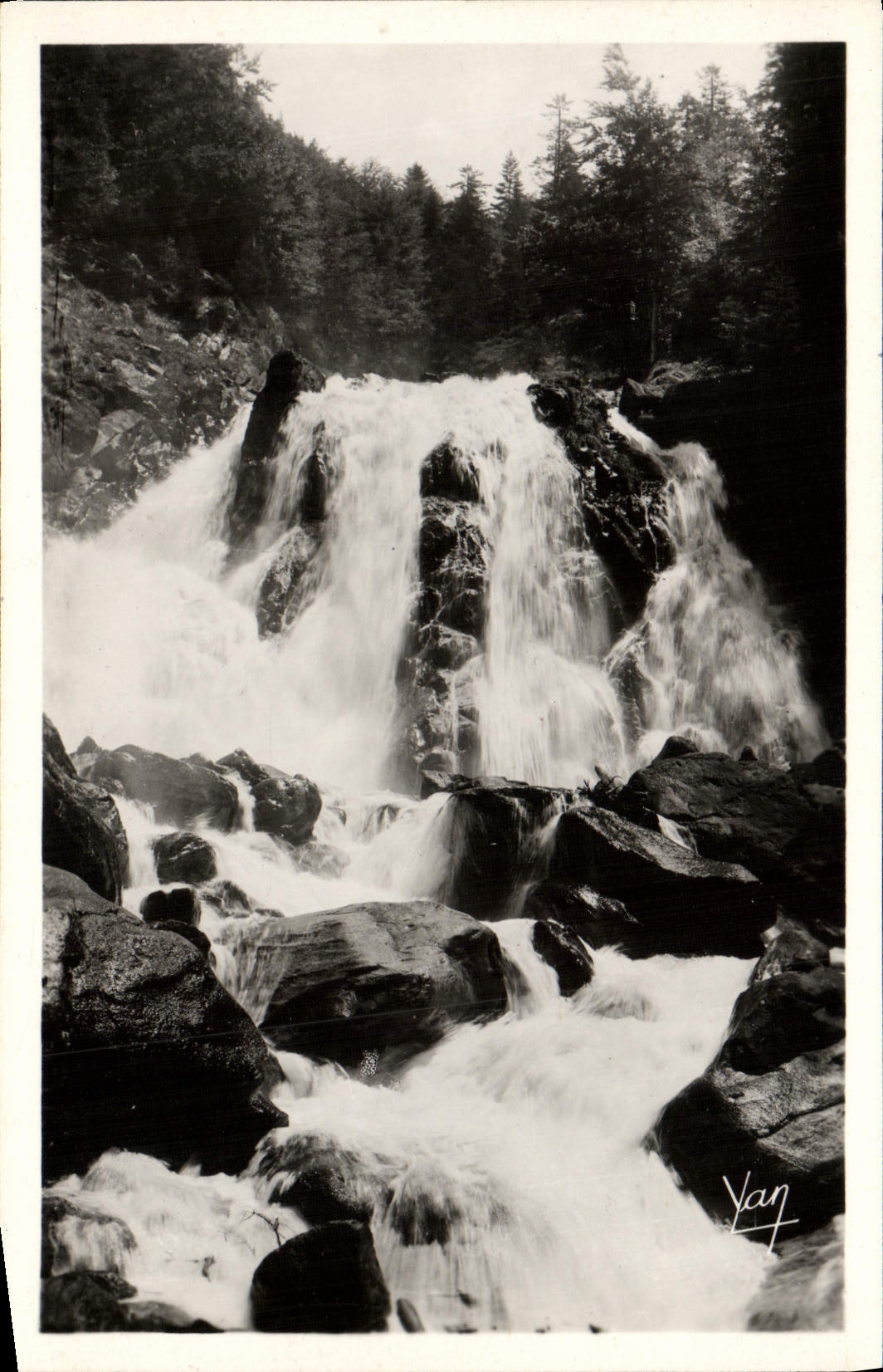 CPM Cauterets Cascade du Lutour 