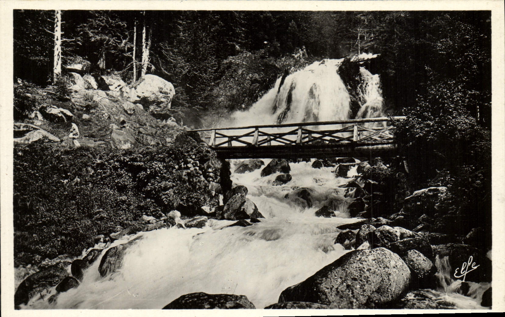 CPM Cauterets Cascade du Lutour 