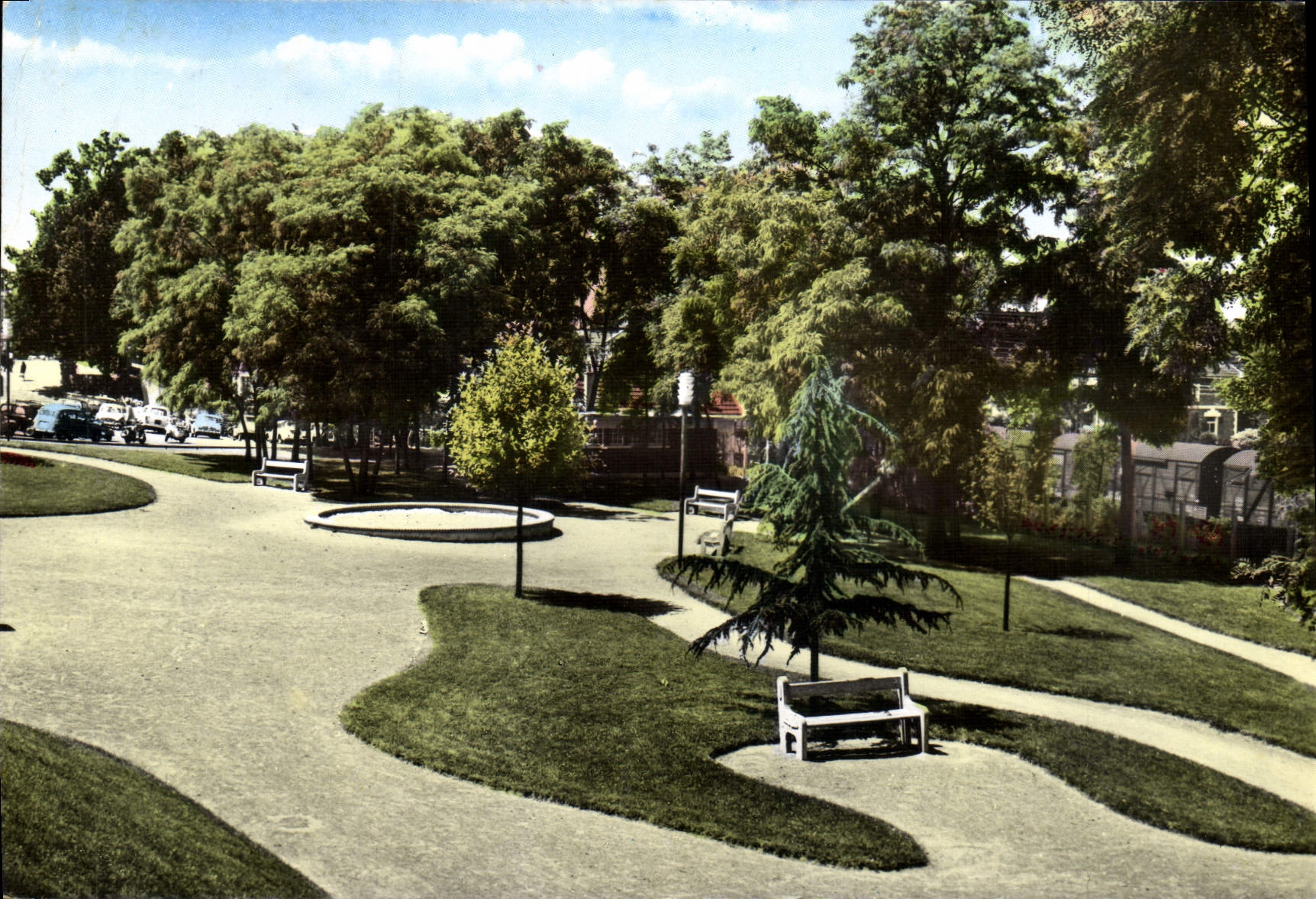 MODERN CARD co. Genevieve de Bois Park of the Station