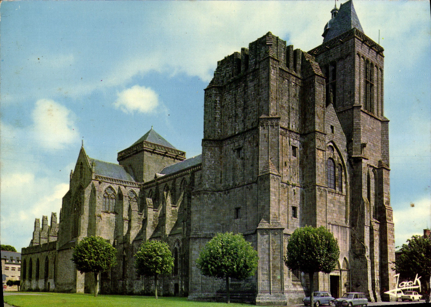 CPM Couleurs de Bretagne Dol de Bretagne La Cathedrale St Samon