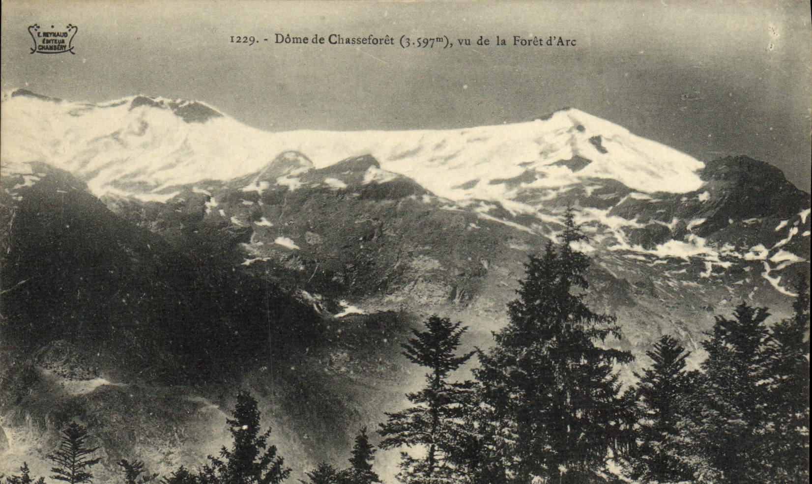 CPM Dome de Chasseforet Vu de la Foret d'Arc