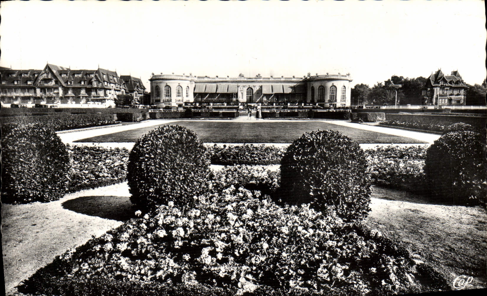 CPM Deauville Plage Le Casino