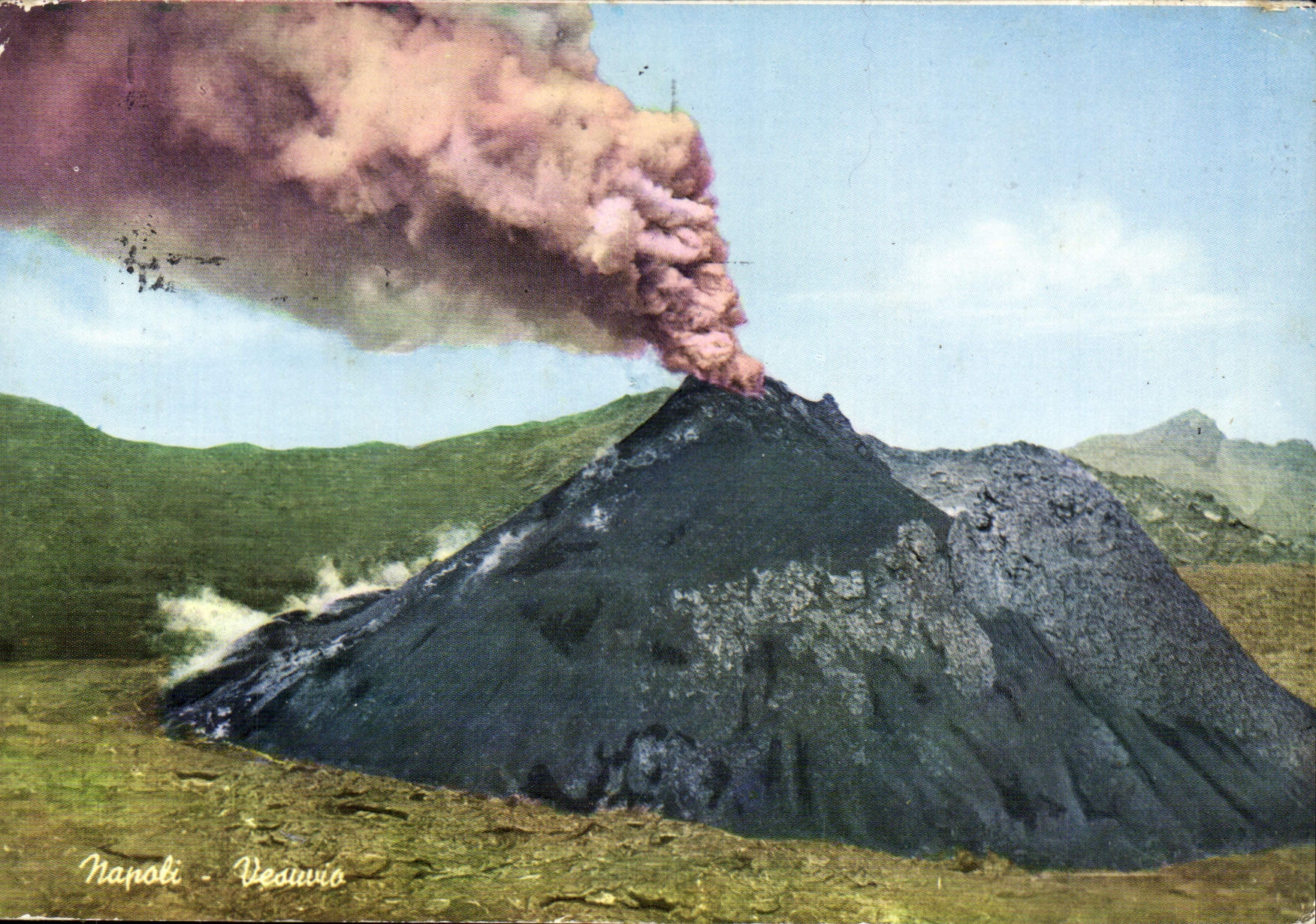 MODERN CARD Napoli Vesuvio