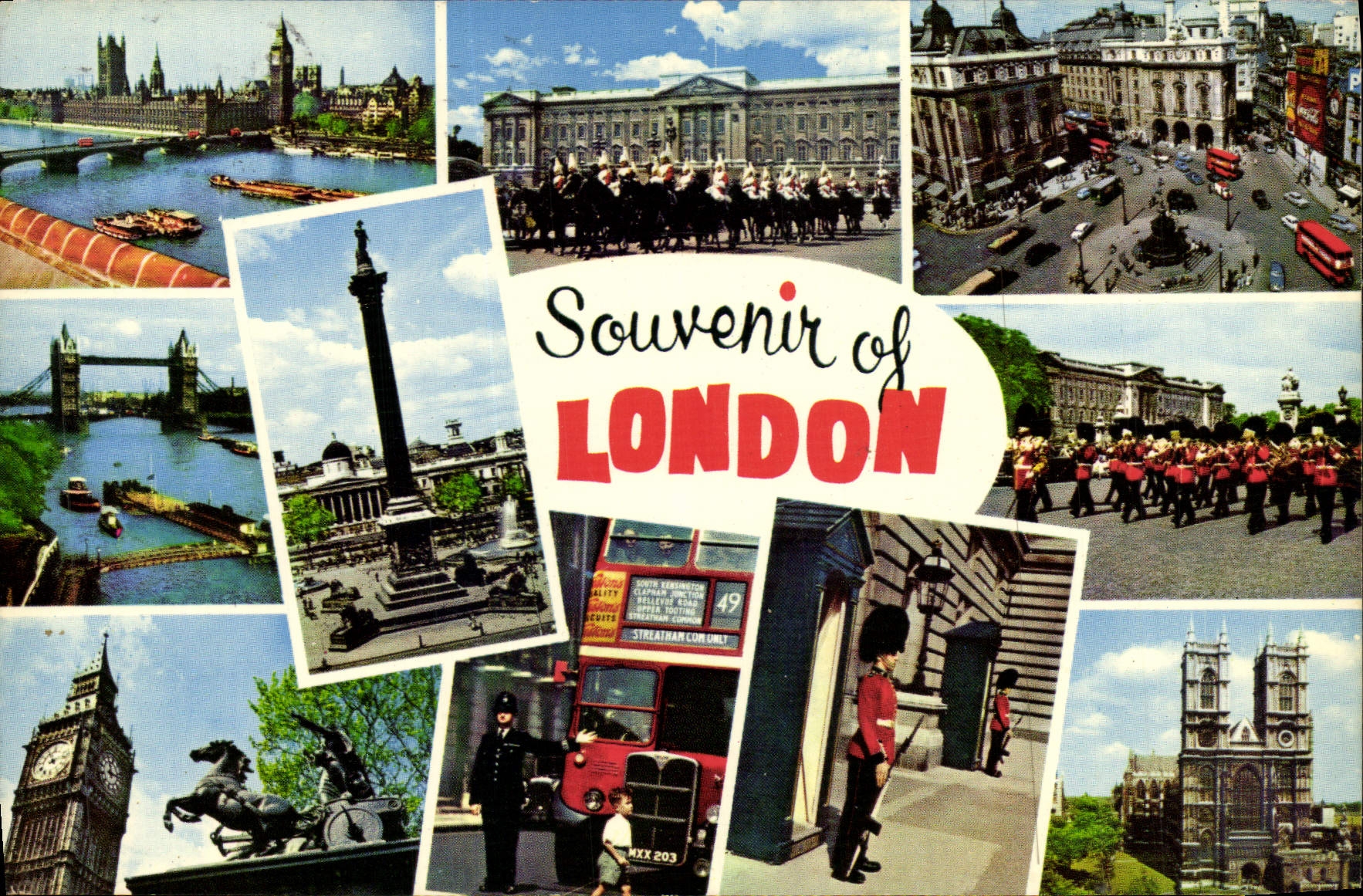 MODERN CARD To remember De London