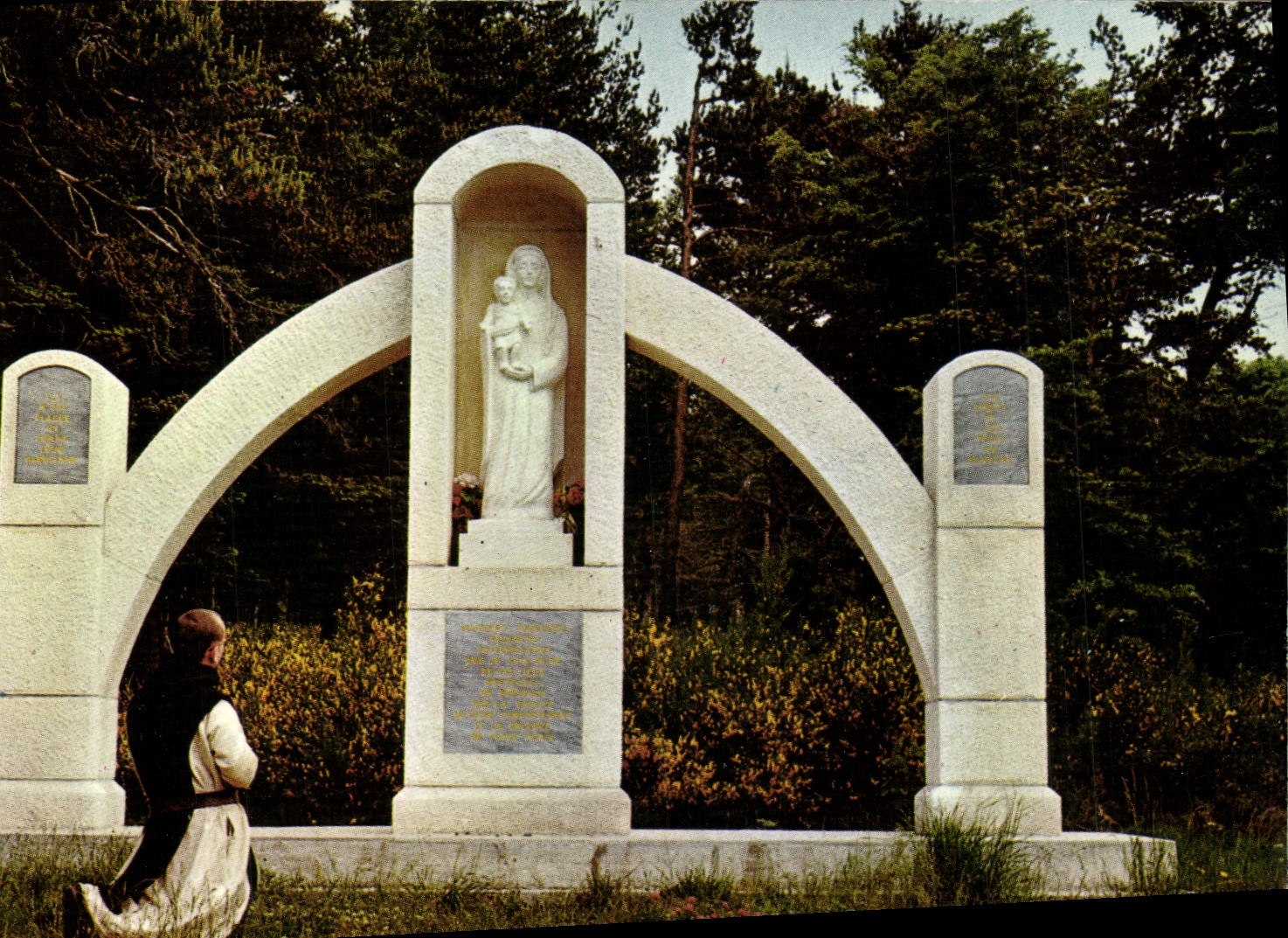 MODERN CARD Abbey Of Snows Ardeche