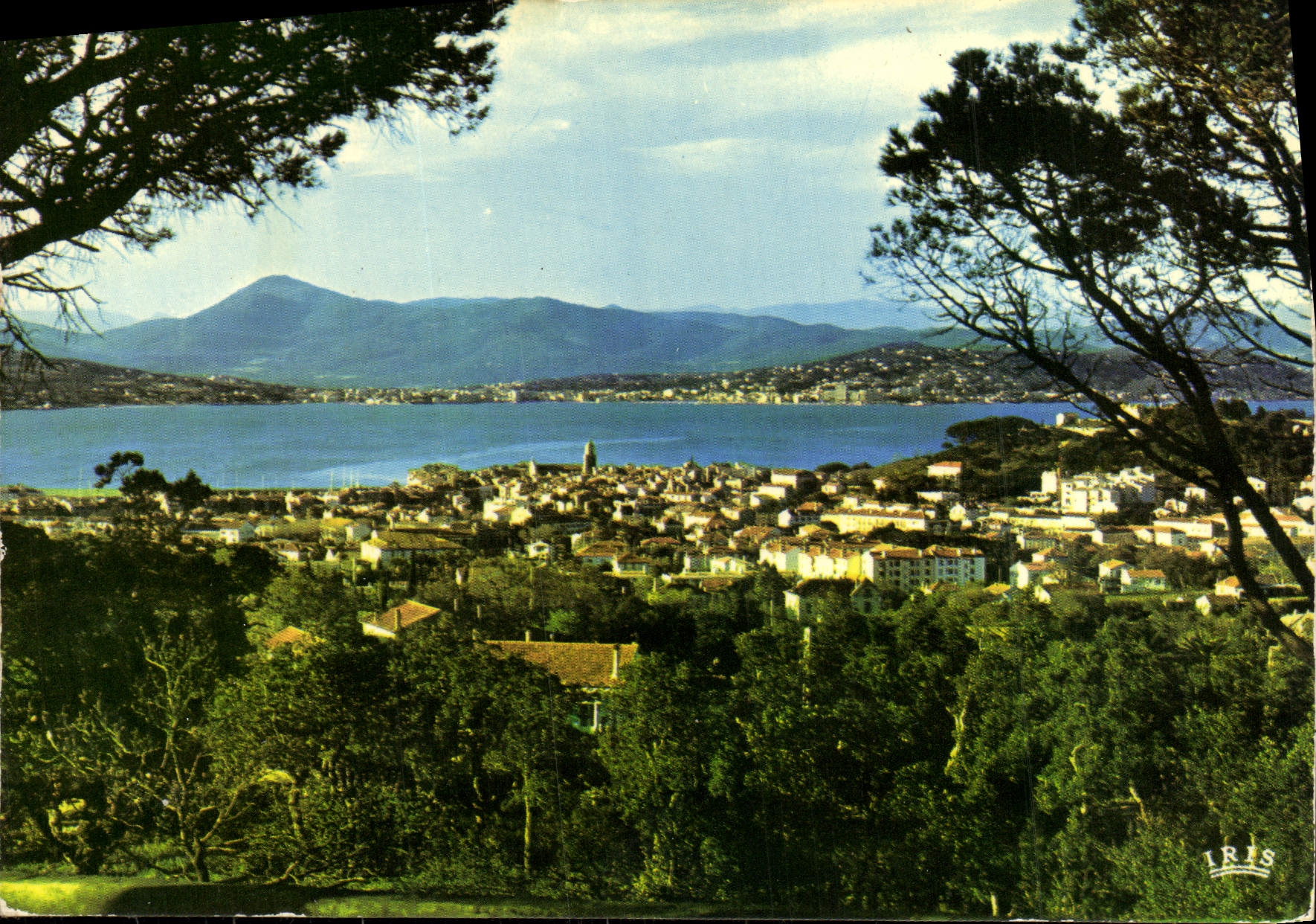 MODERN CARD the Dimension of Holy Azure Tropez View With Far Maxime Saint