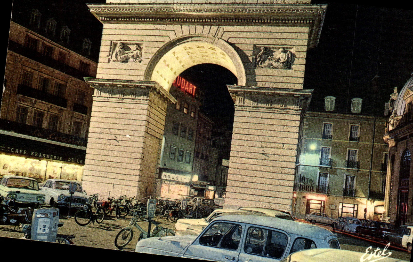 MODERN CARD To the Country Of Grqandes Crus Dijon Place Darcy Carries Guillaume