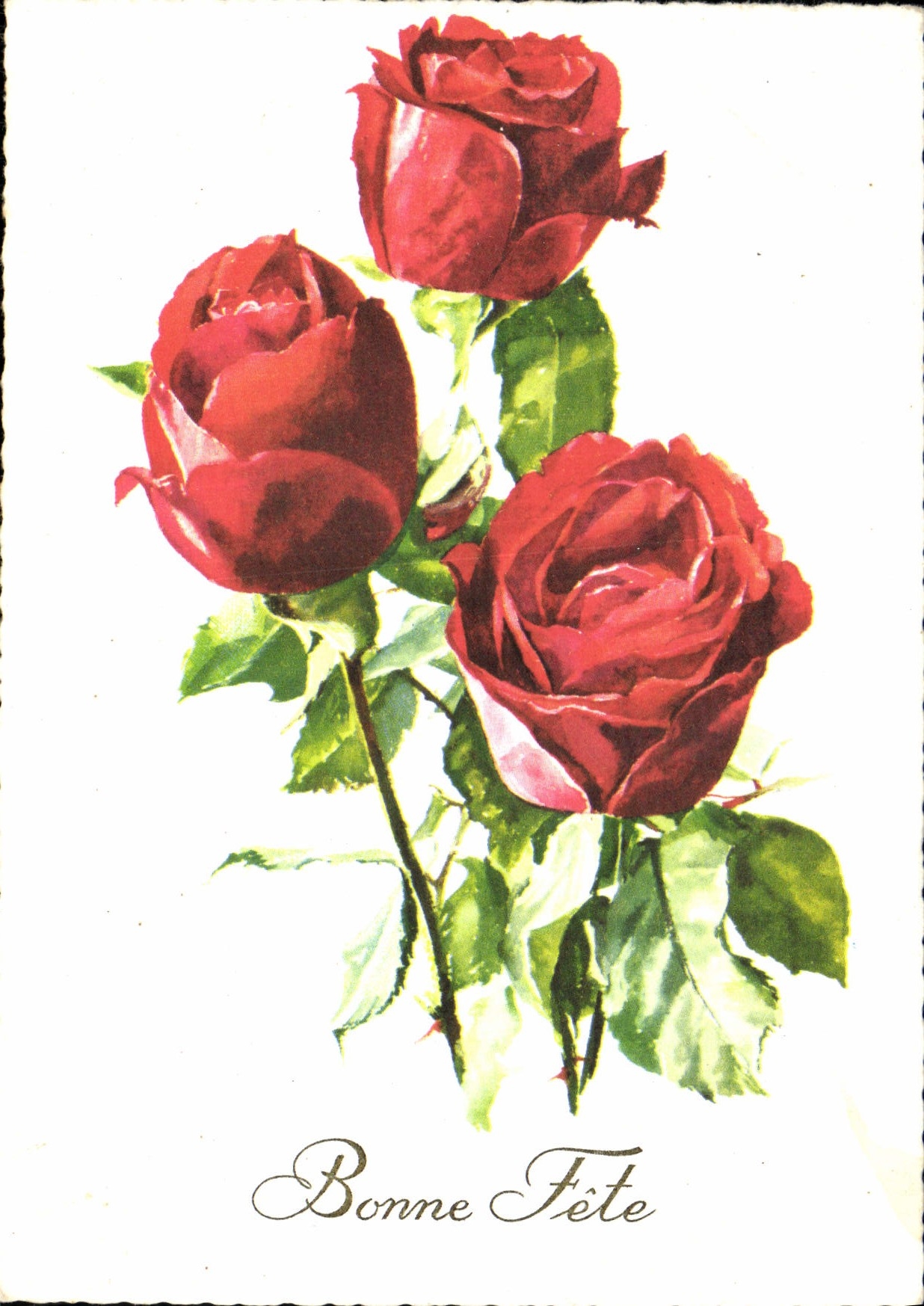 CPA Fantaisie Fleurs