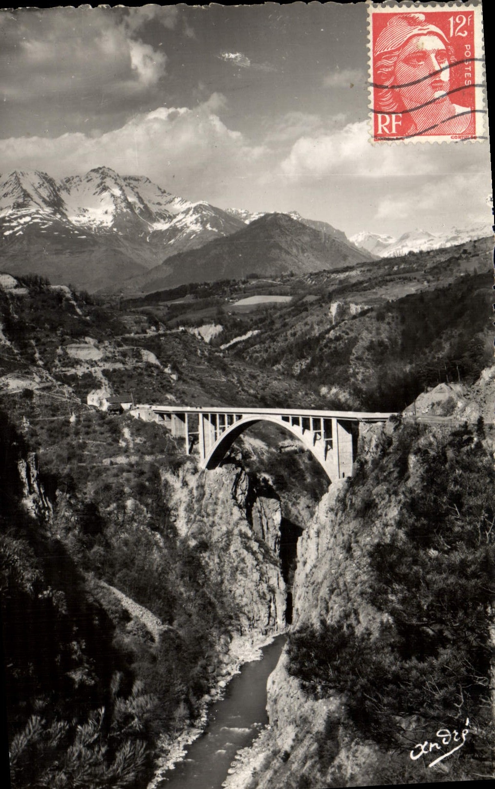 CPM Les Belles Alpes Francaises Pont De Ponsonnas Sur Le Drac
