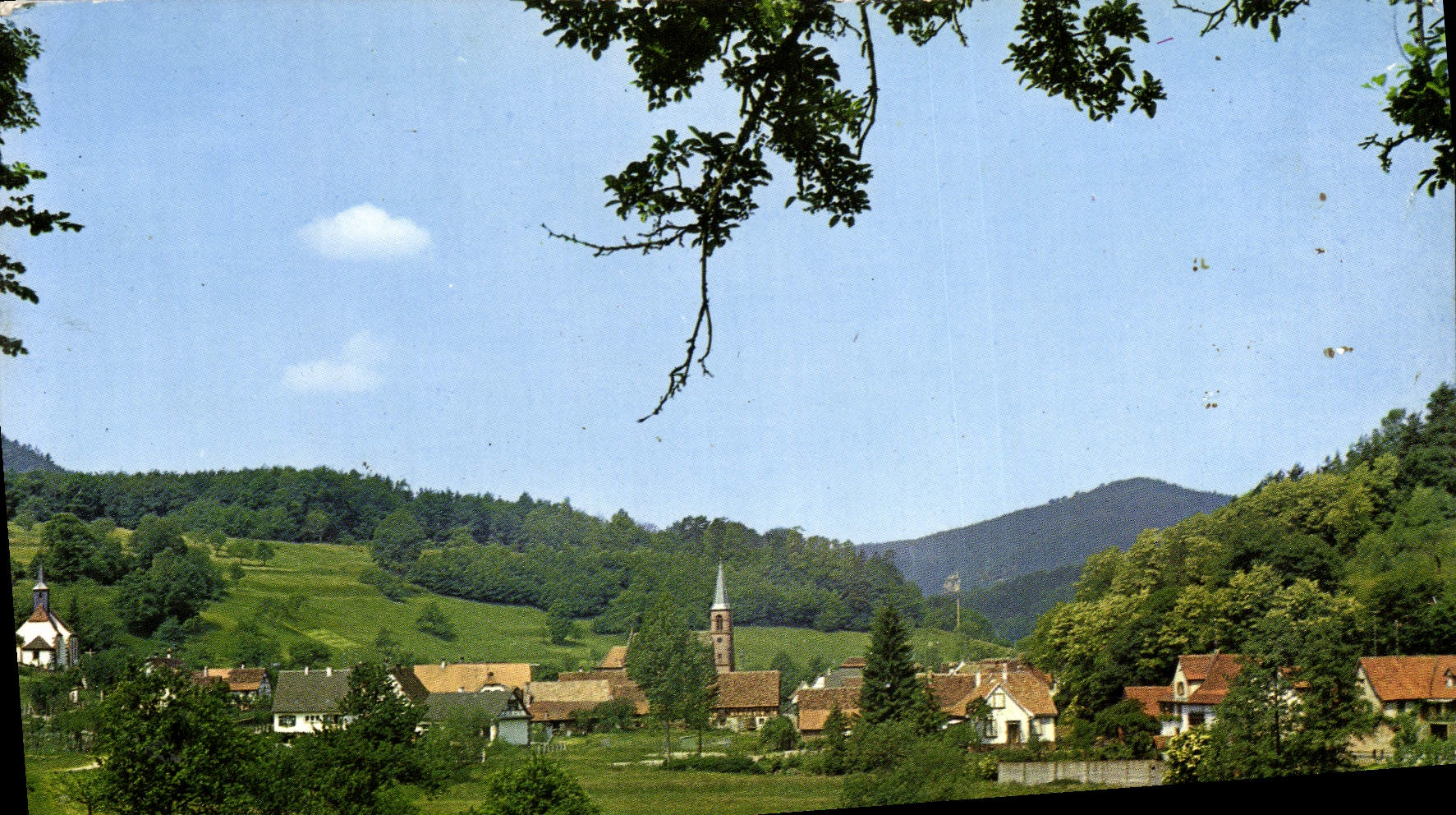 MODERN CARD Niedersteinbach Hotel With the White Horse Zinck