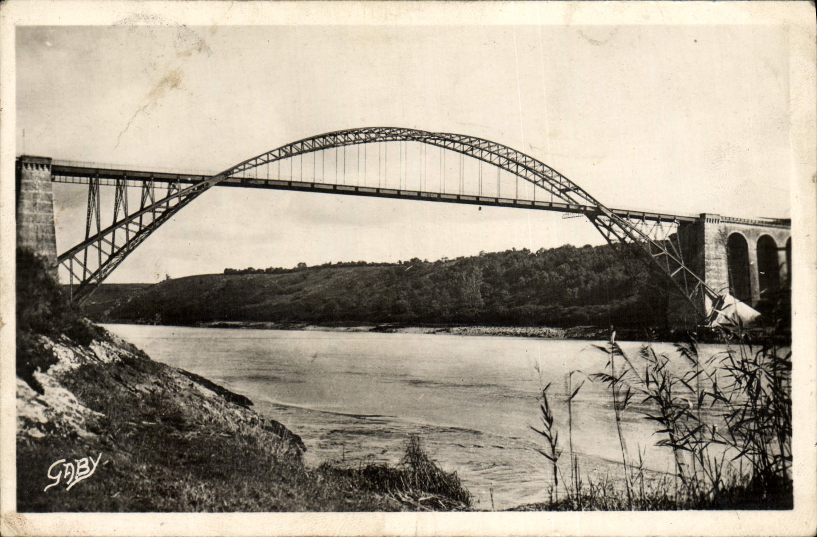 MODERN CARD the Rock Bernard the suspended bridge