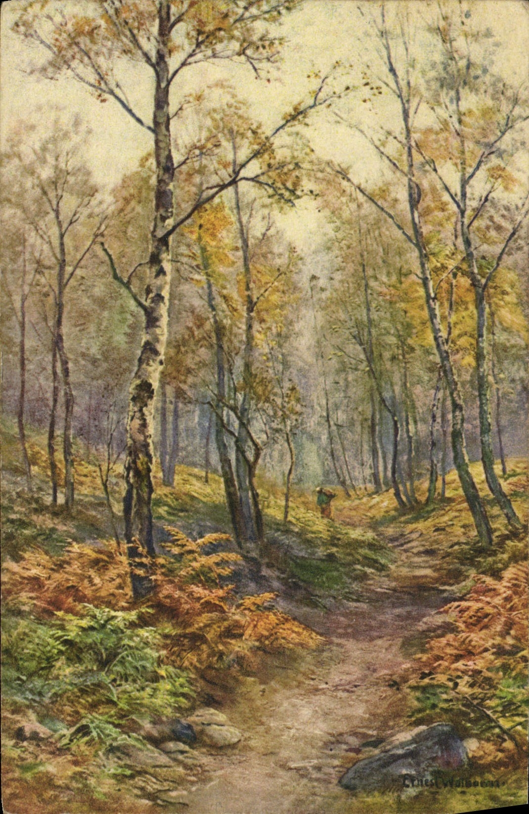 CPA Fantaisie Sous Bois