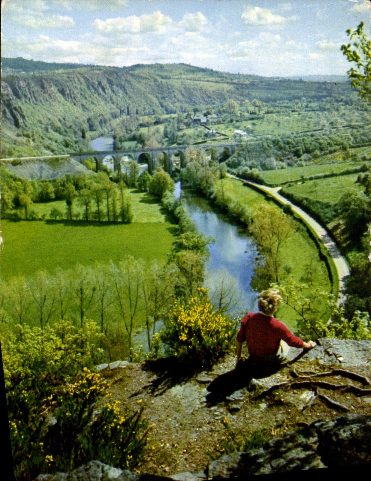 CPM Couleurs Et Lumiere De Francer La Luxuriante Normandie Vallee De L'Orne La Suisse Normande A Clecy