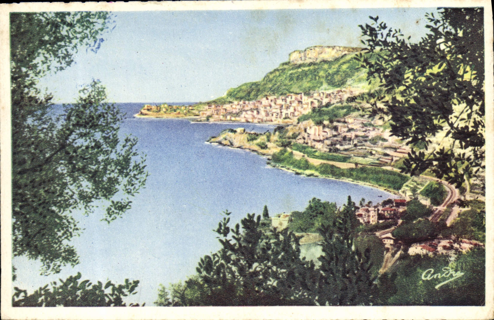 CPM Principaute De Monaco Vue panoramique