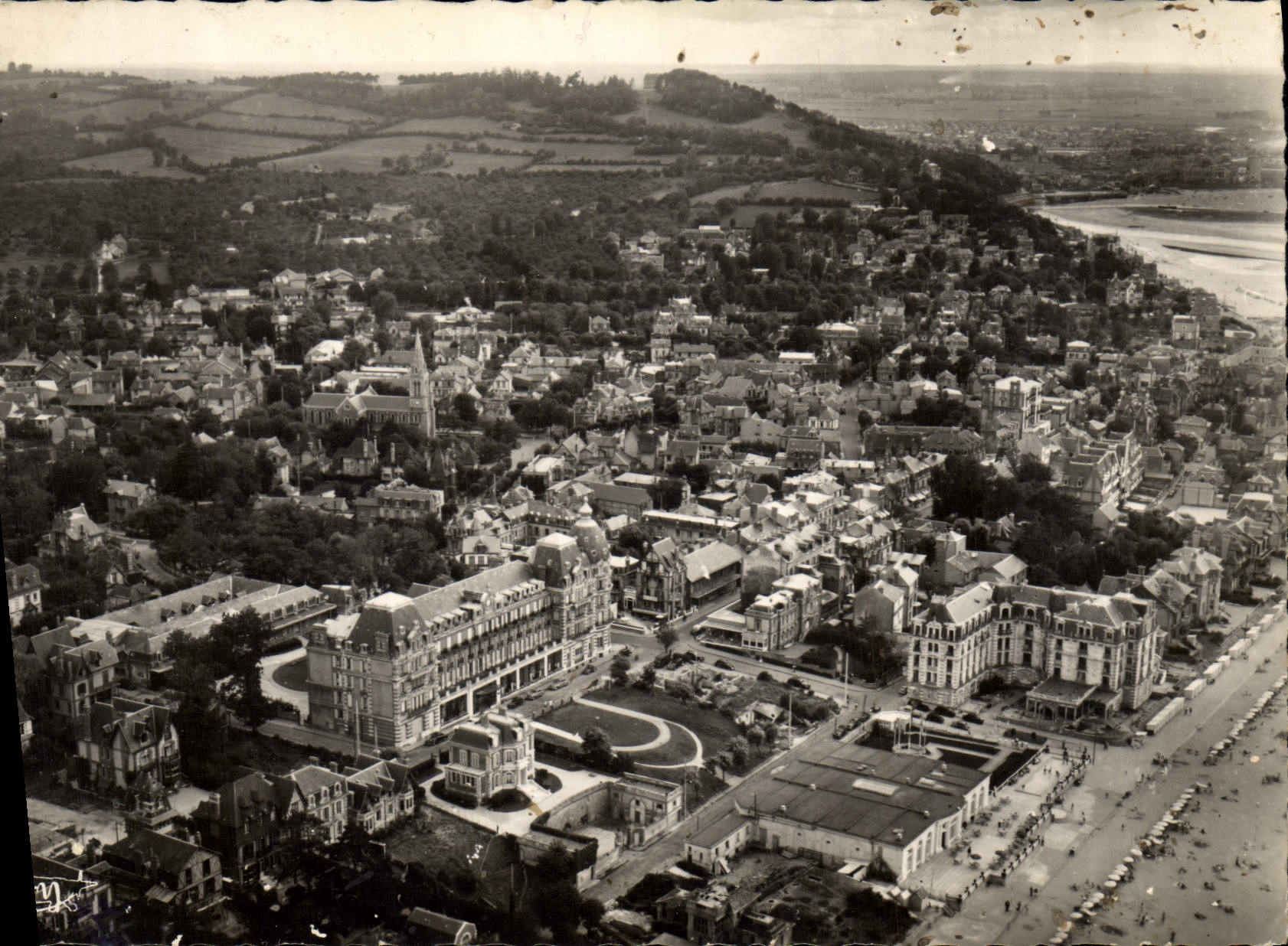 MODERN CARD Houlgate Seen Air Casino And Beach