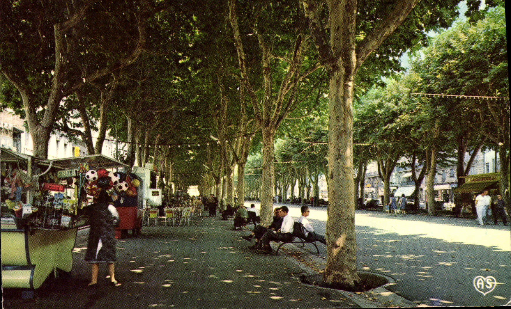 MODERN CARD Beziers the Alleys Paul Riquet