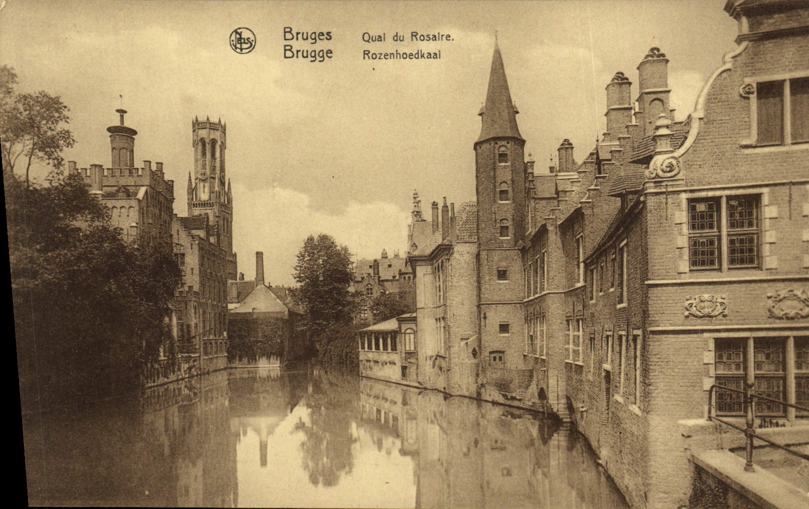 CPA Bruges Quai Du Rosaire 