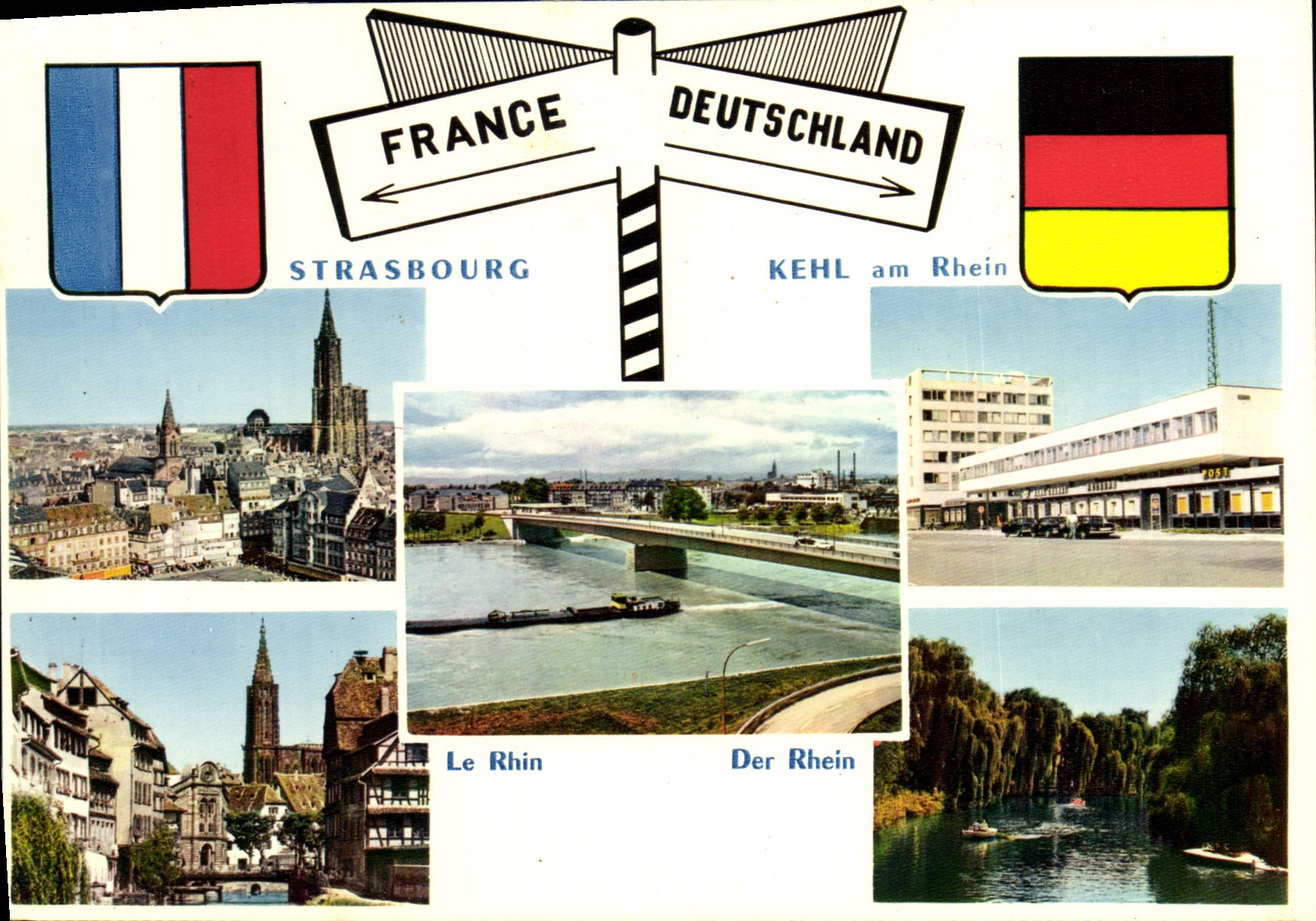MODERN CARD France Deutschland Strasbourg Kehl Am Rhein