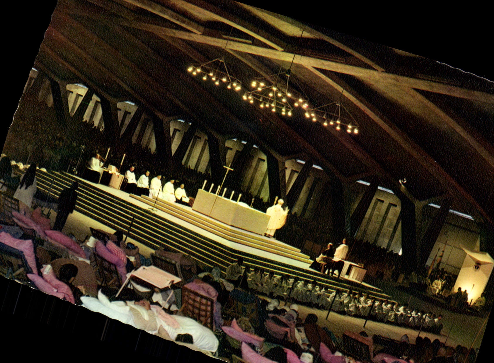 MODERN CARD Heavy the Underground Basilica Saint Pie X