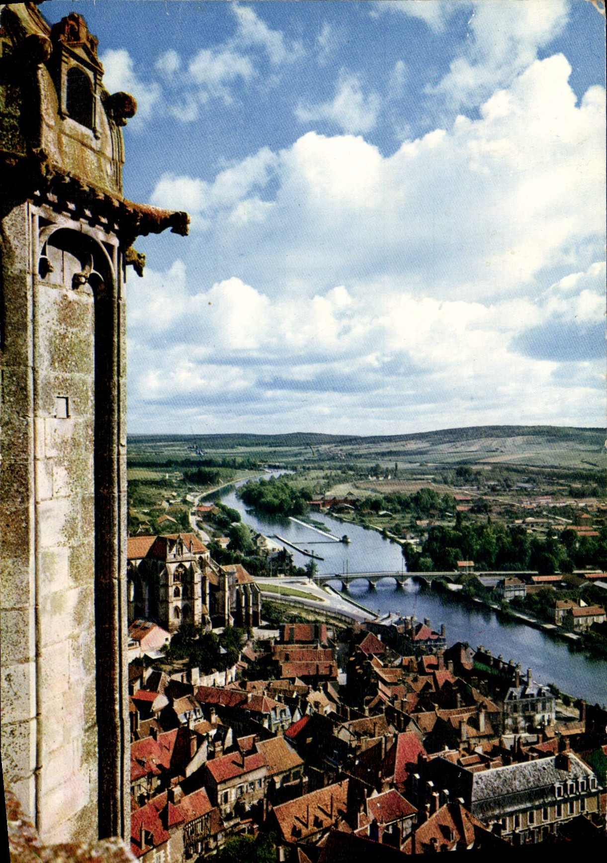CPM Auxerre Vue Generale