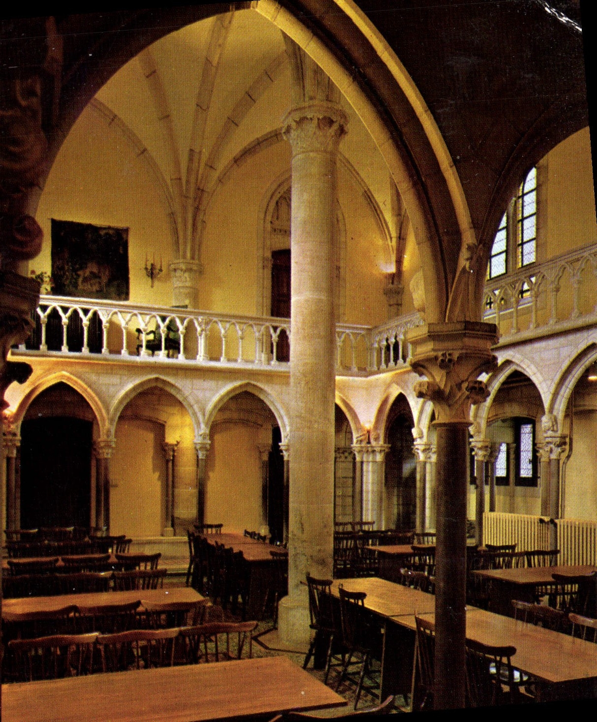 CPM Abbaye De Labussiere Interieur