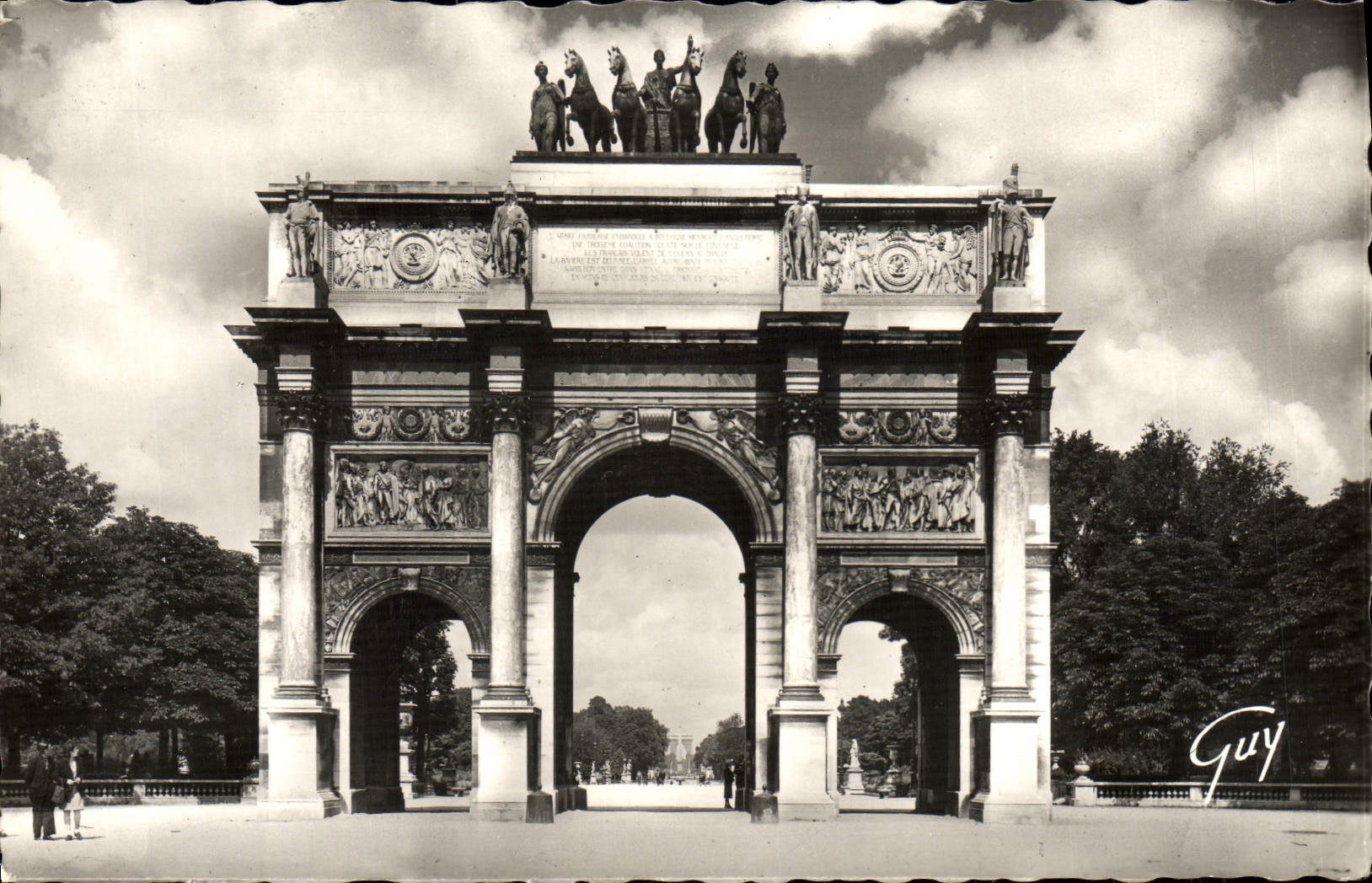 CPM Paris Et Ses Merveilles Arc De Triomphe Du Carrousel