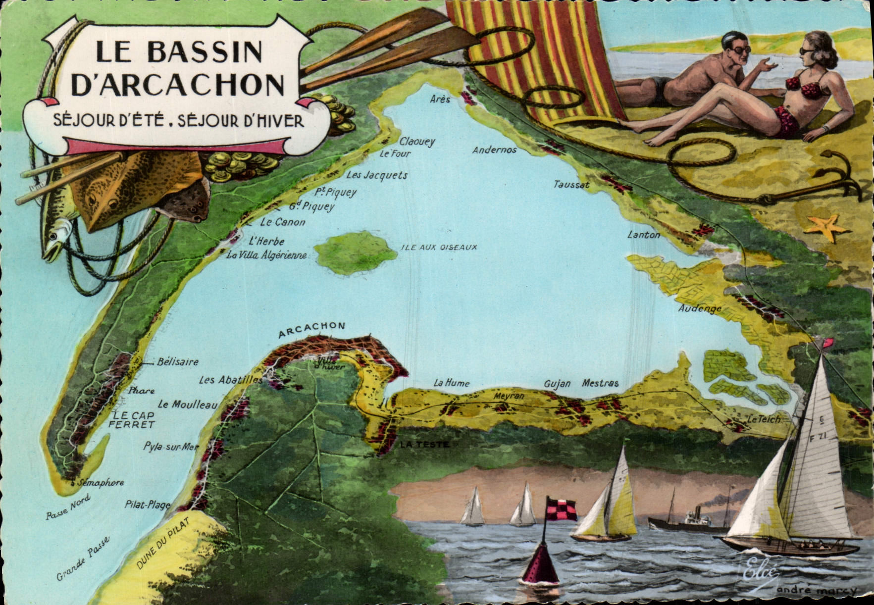 CPM Le Bassin D'Arcachon Sejour d'ete