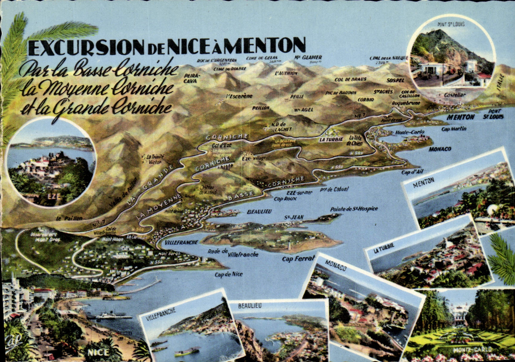 CPM Excursion De Nice A Menton