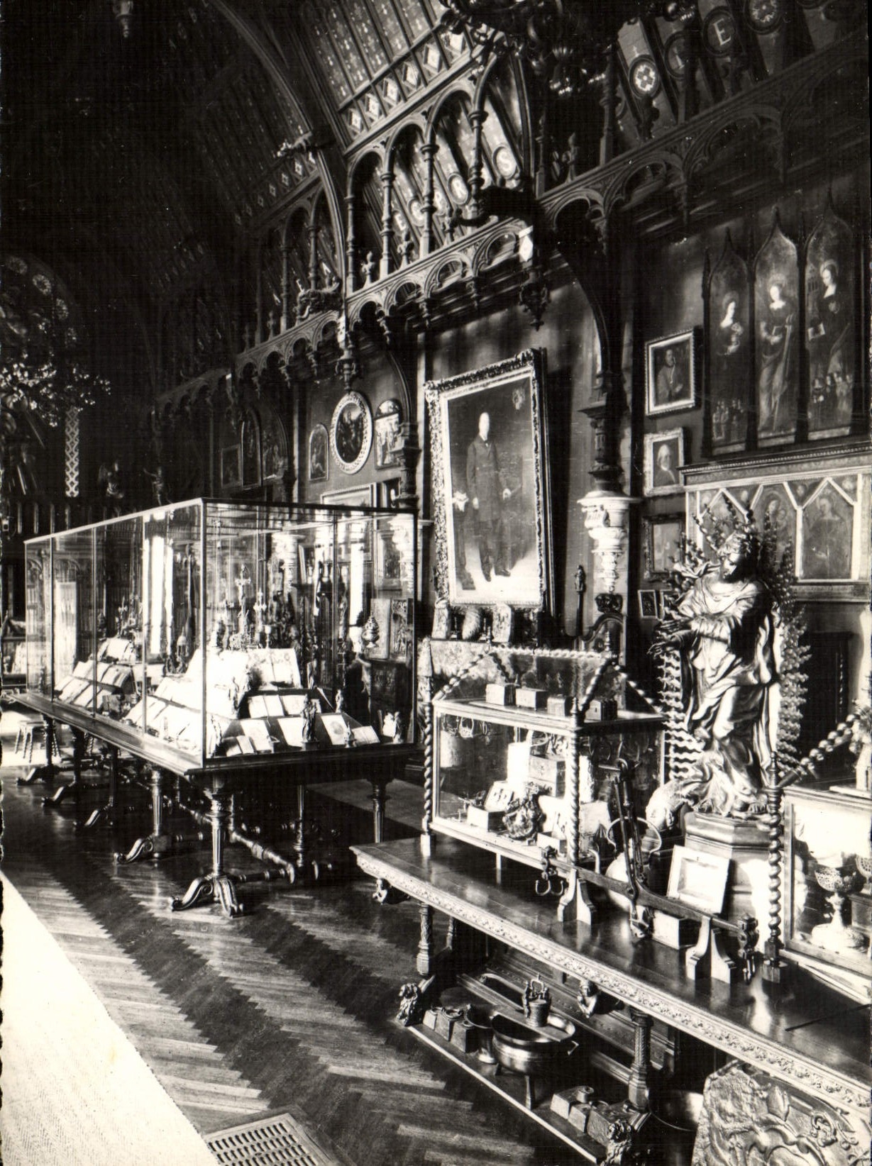 POSTAL MODERNA el benedictino tiene Fecamp Musee el cuarto gótico