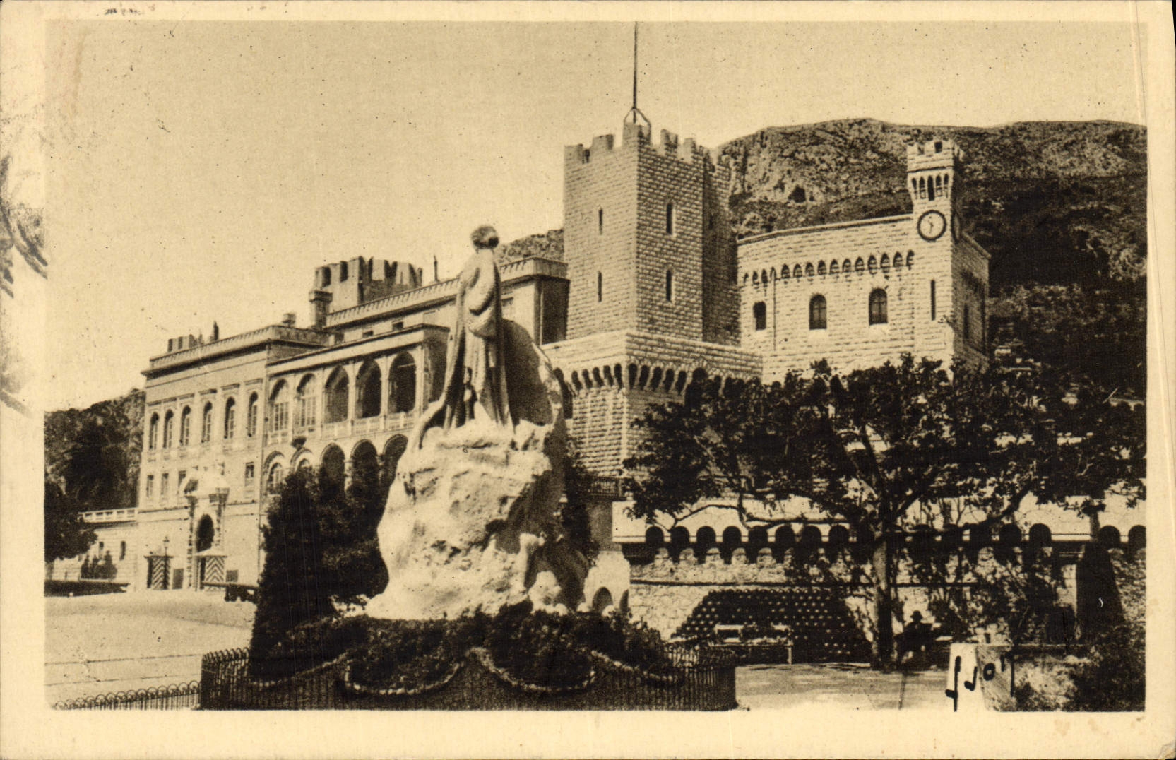 MODERN CARD Soft France Dimensions Monaco Azure the Palate Of the Prince