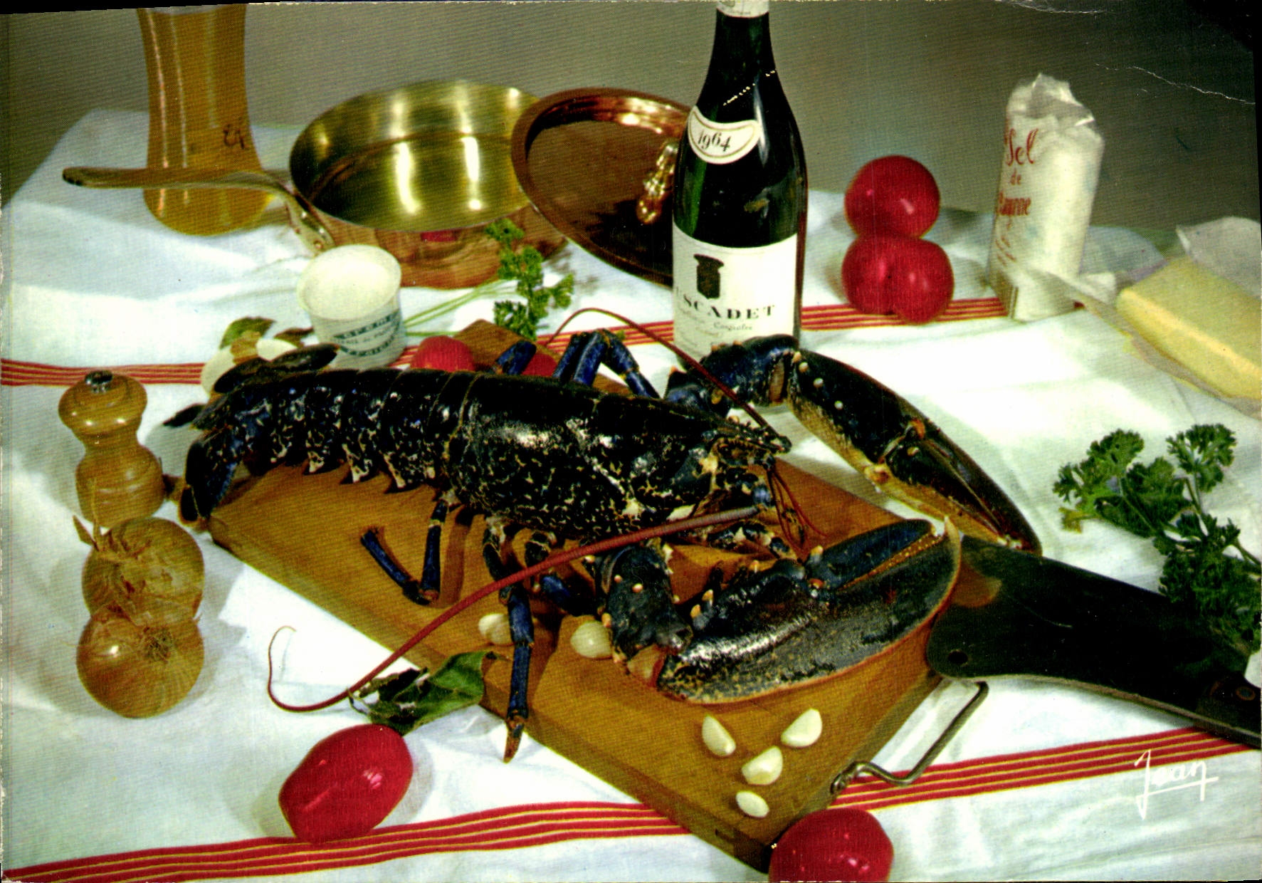 CPM Homard A L'Armoricaine Homard