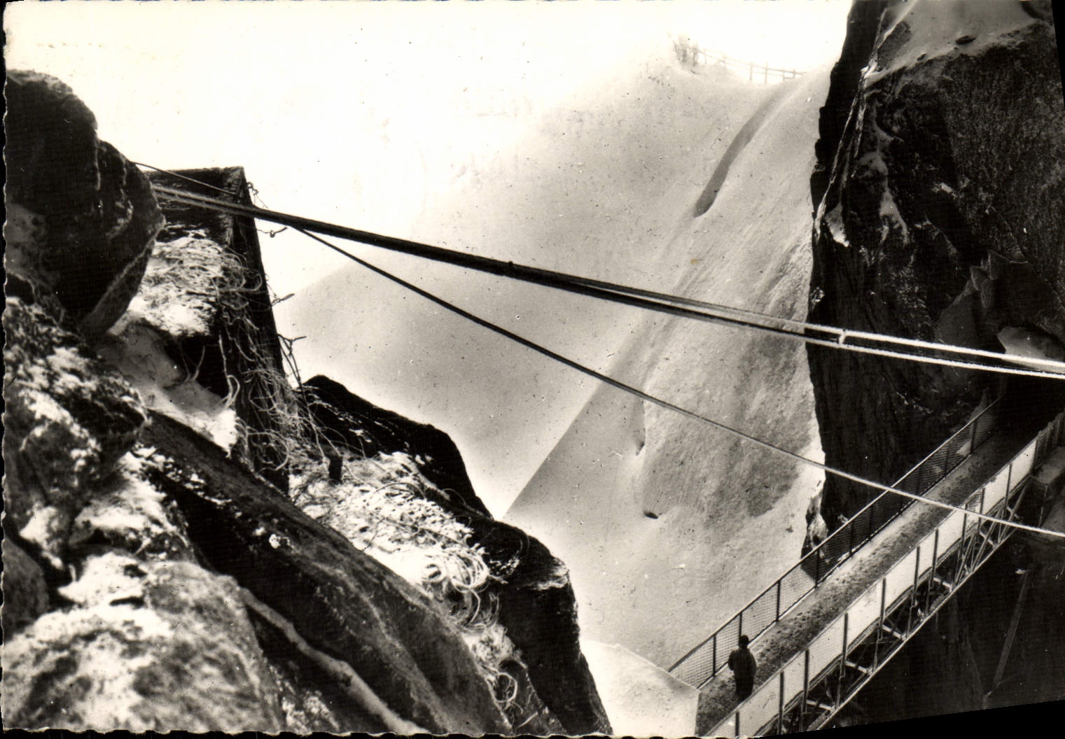 MODERN CARD Massive of Mont Blanc