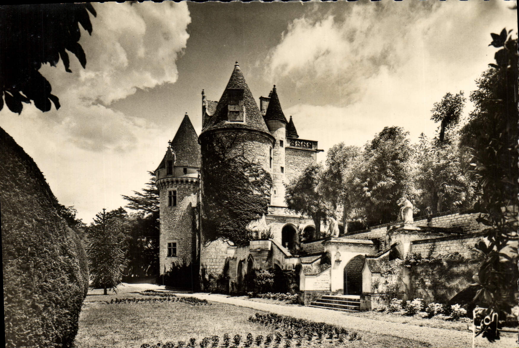 CPM Chateau Des Milandes Castelnaud Fayrac