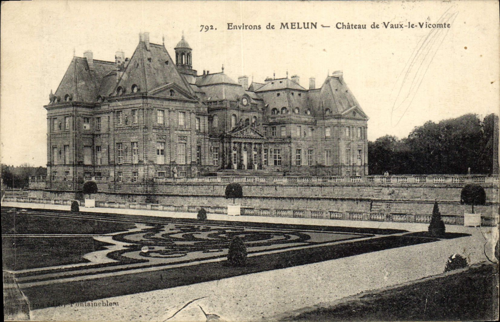 CPA Environs De Melun Chateau De Vaux Le Vicomte