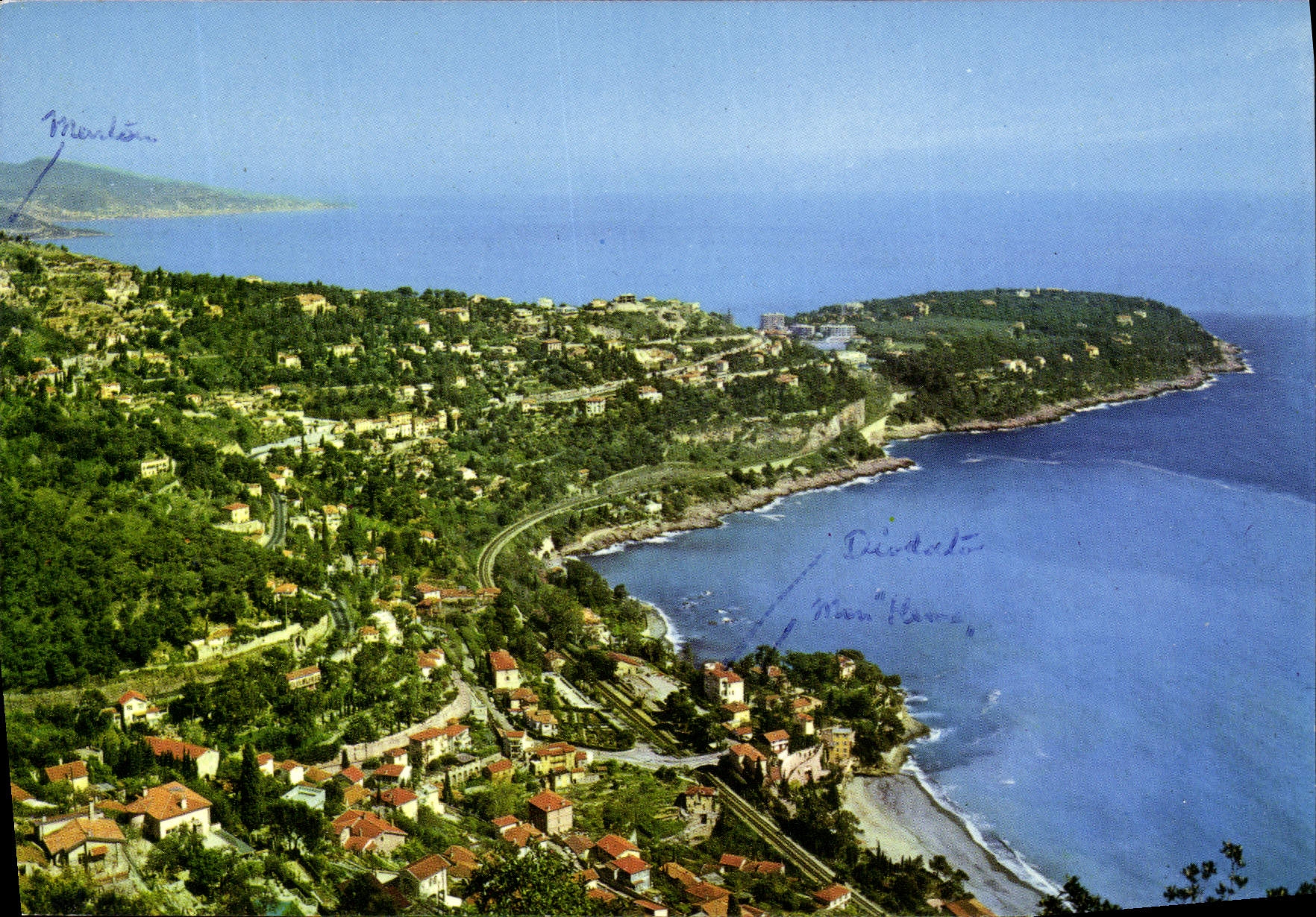 CPM La Cote D'Azur Le Cap Martin