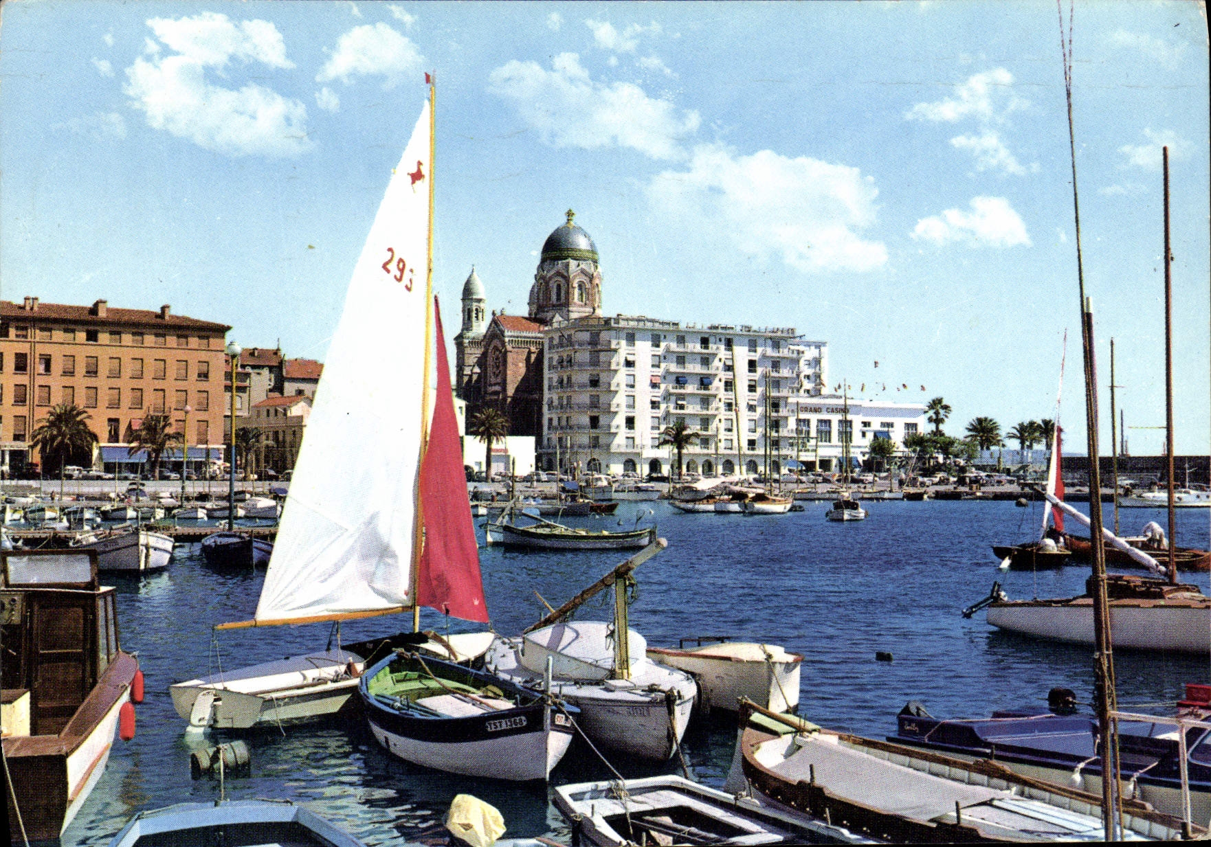 POSTAL MODERNA la dimensión de Raphael santo del azul los barcos del puente