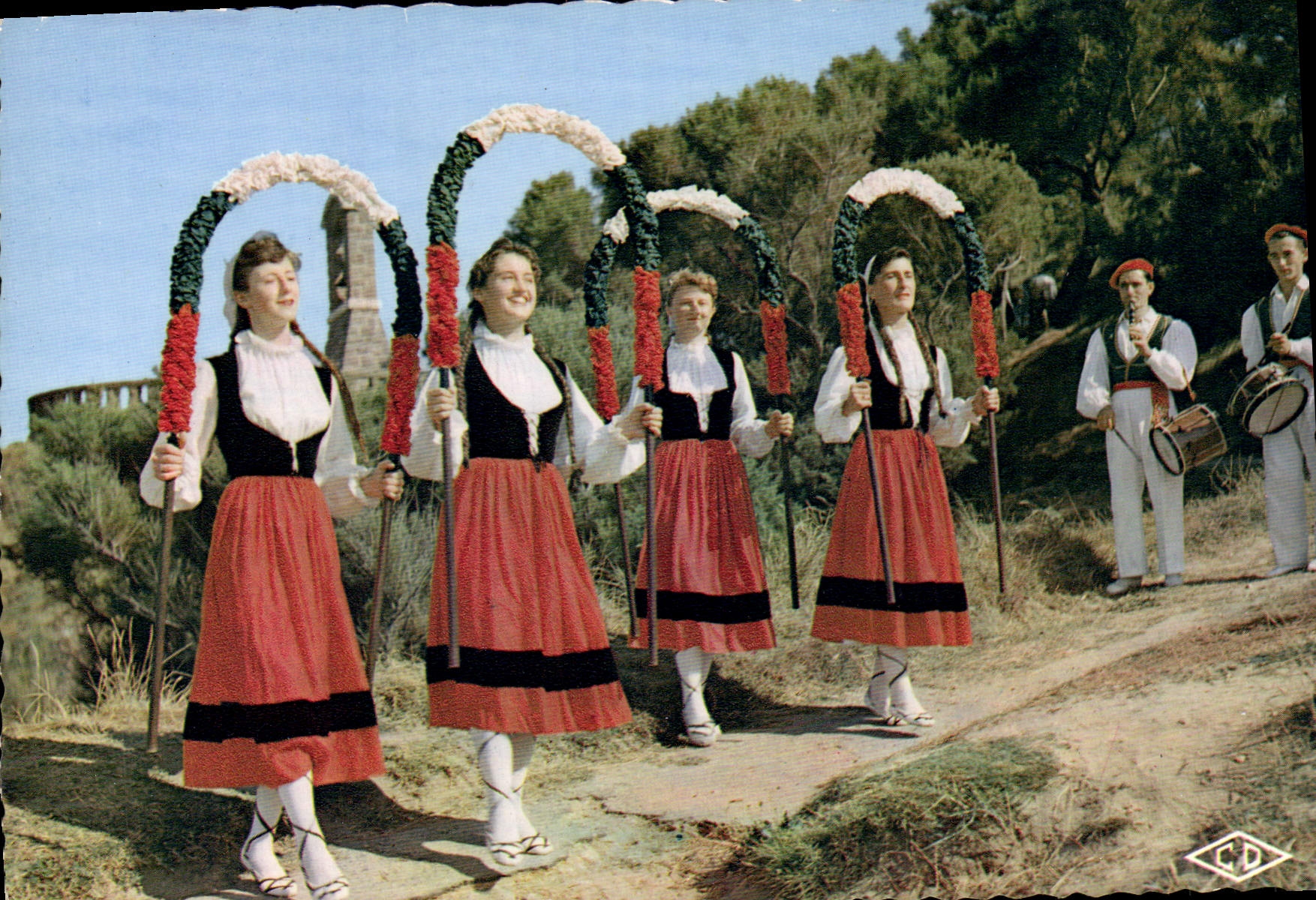 CPM Les Ballets Basques Arku Dantza Province De Guipuzcoa Folklore