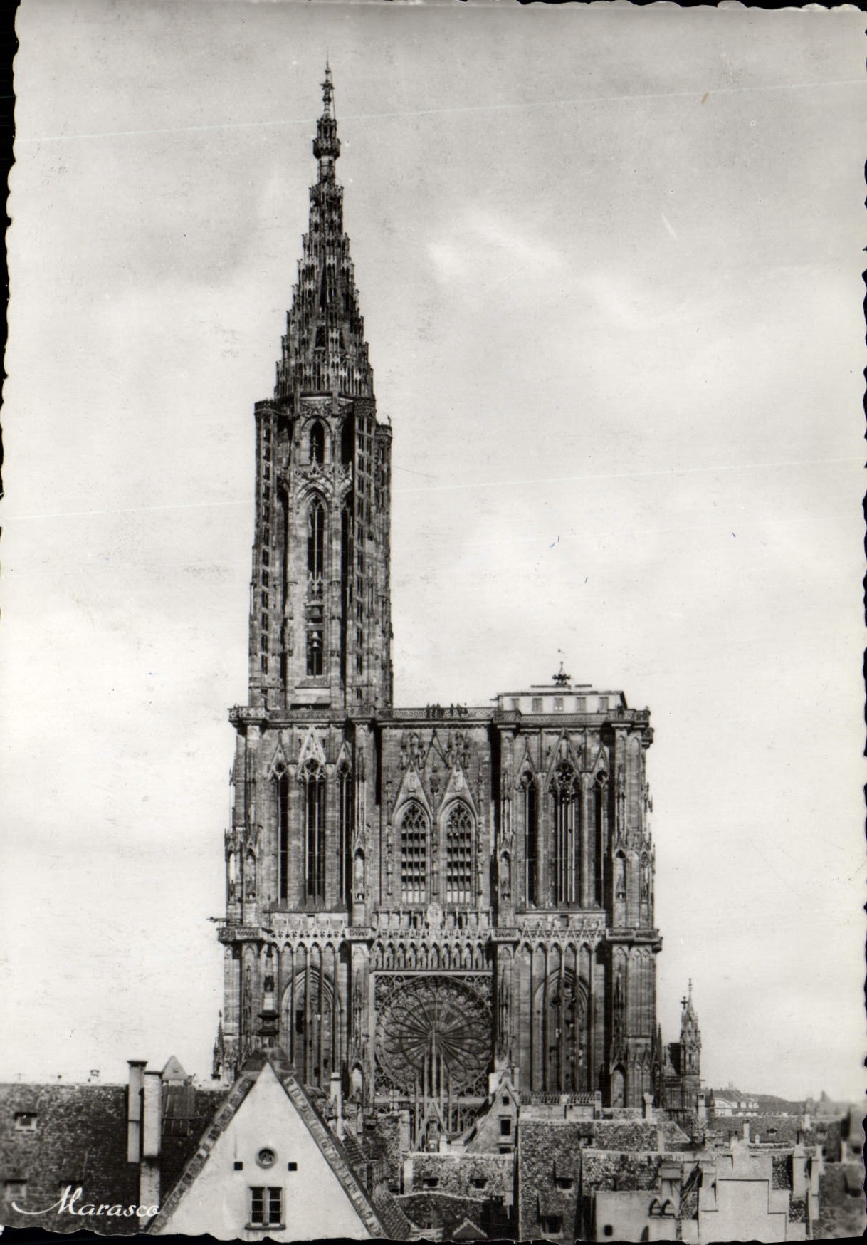 MODERN CARD Strassburg the Cathedral