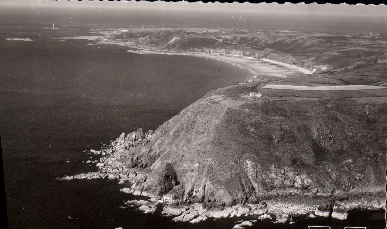 MODERN CARD France Seen Of the Sky Auderville Nose De Jobourg