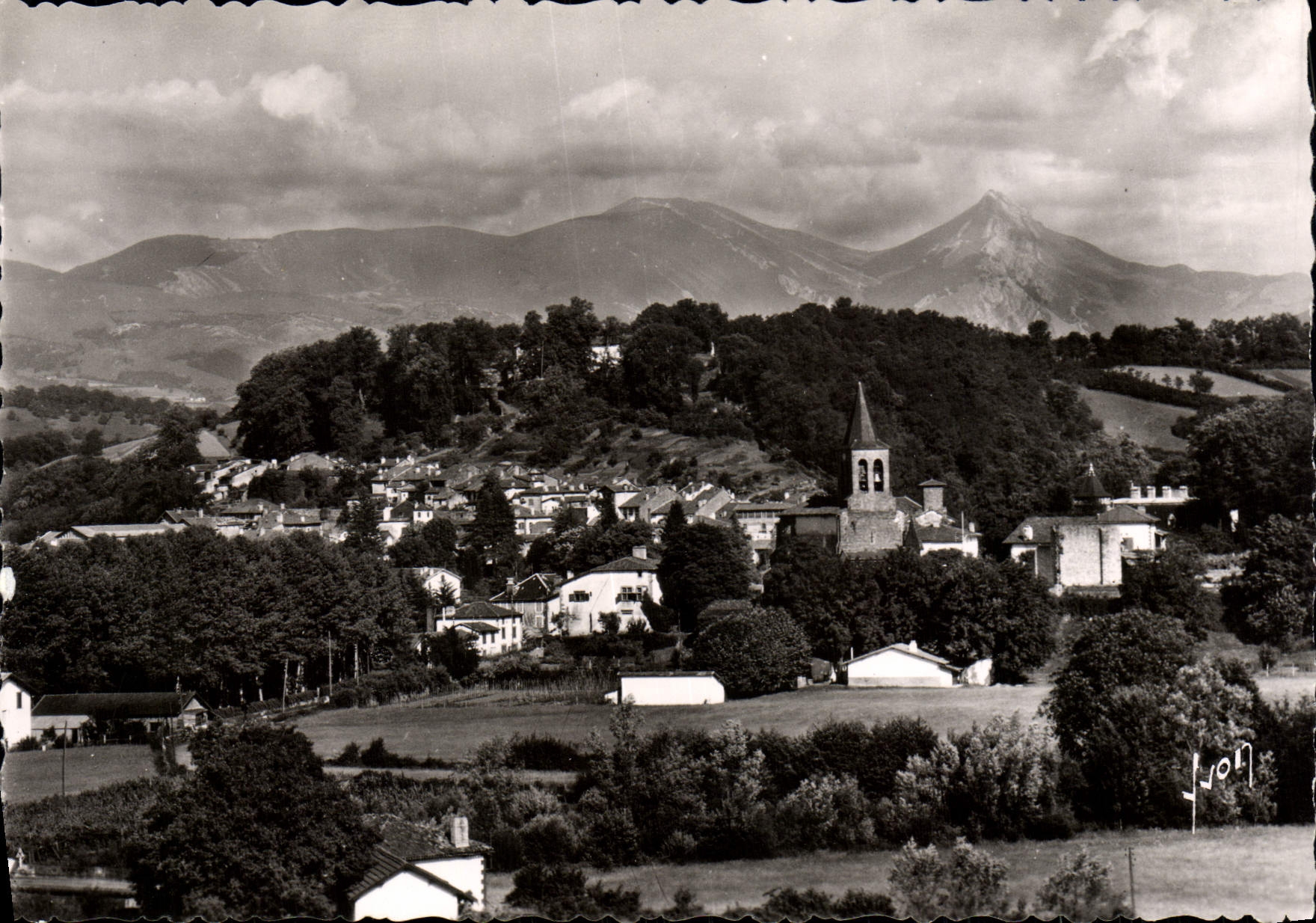 MODERN CARD St Jean Foot Of Port View