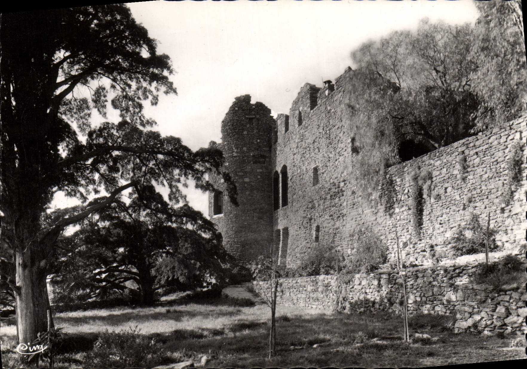 CPM Bormes Les Mimosas Le Vieux Chateau