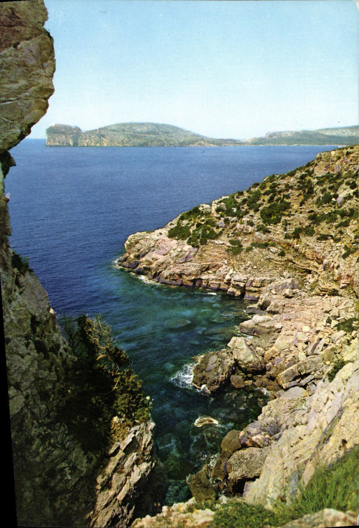 POSTAL MODERNA la ceja Caccii de Invito Alla Sardegna Alghero Oporto Conte \ tiene