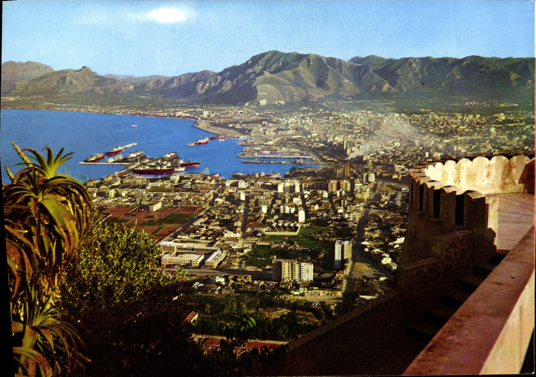 MODERN CARD Palermo Panorama View