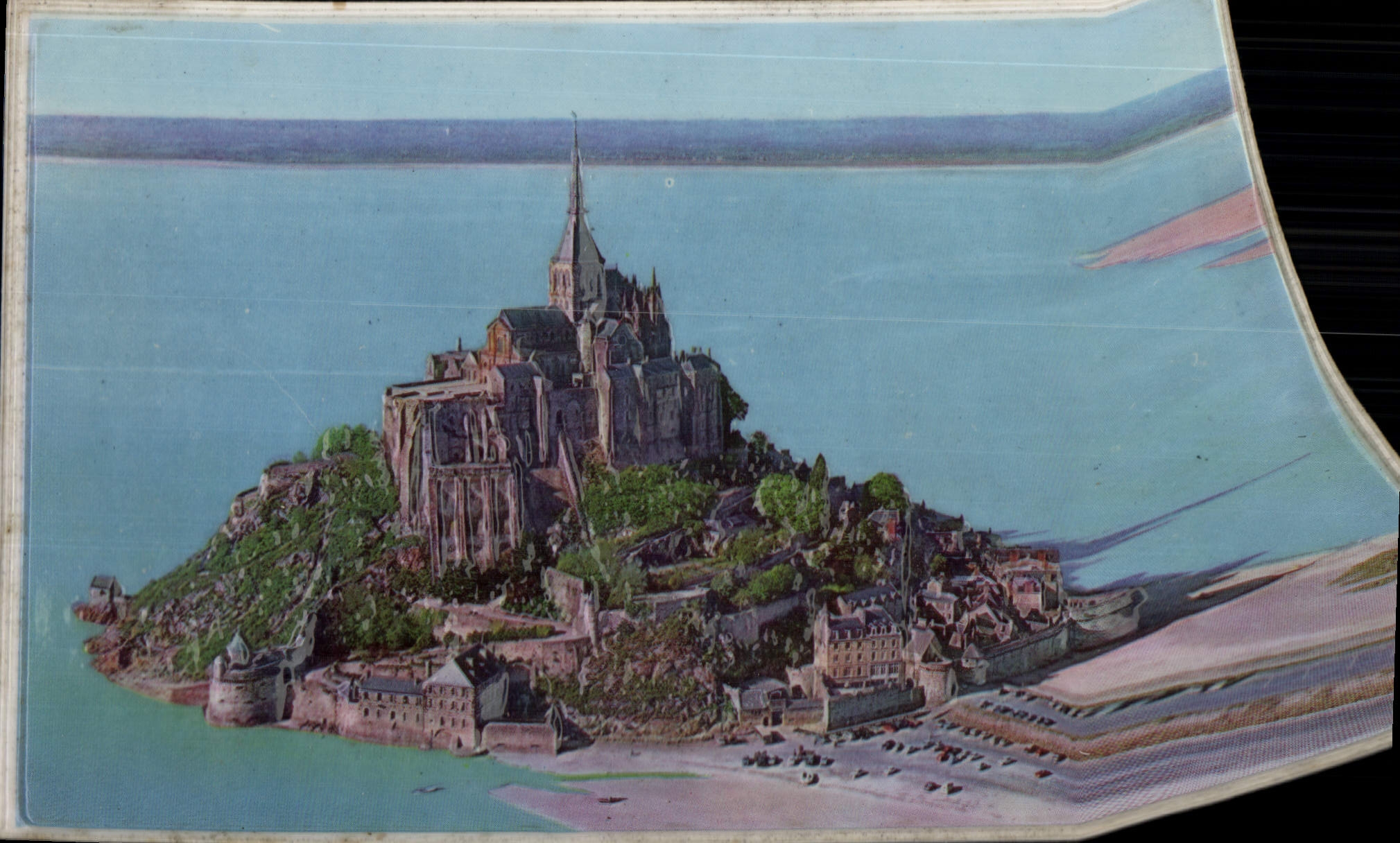 CPM Le Mont Saint Michel La Vue Generale